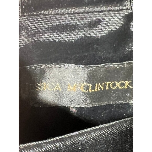 Vintage 100%‎ silk Jessica McClintock mini purse - Picture 3 of 6